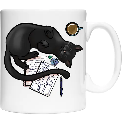 Pen n Paper Katze, Schwarz