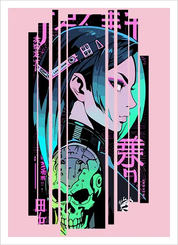 Kanji der giftigen Frau