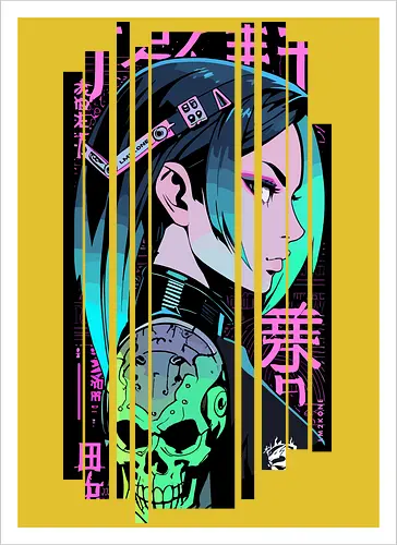 Kanji der giftigen Frau