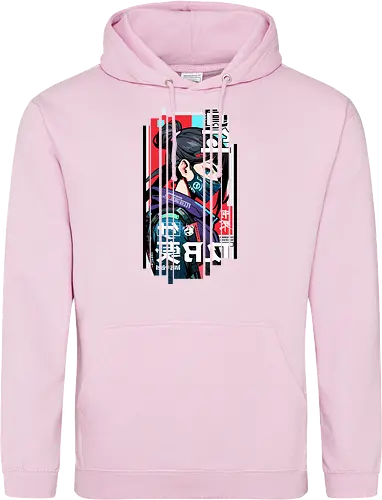 Cyborg Japan rot blau