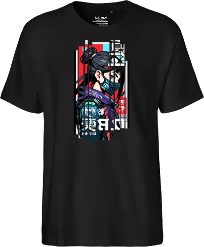 Cyborg Japan rot blau