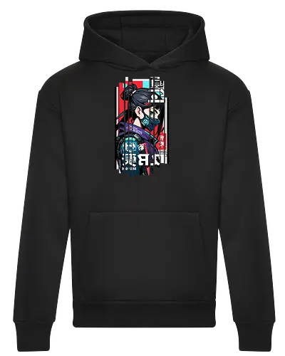 Cyborg Japan rot blau