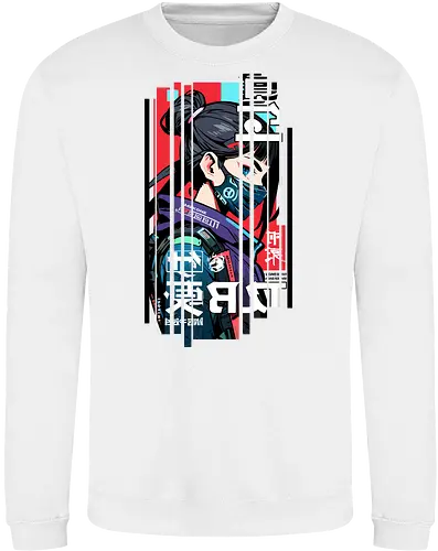 Cyborg Japan rot blau