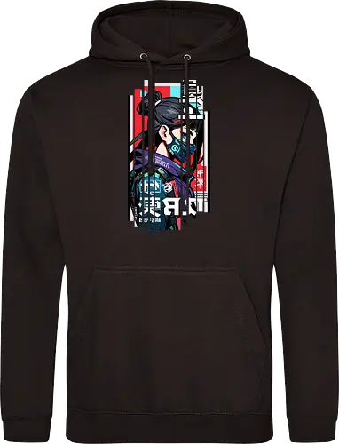 Cyborg Japan rot blau