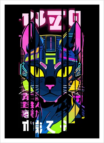 Cyborg-Katze Neon