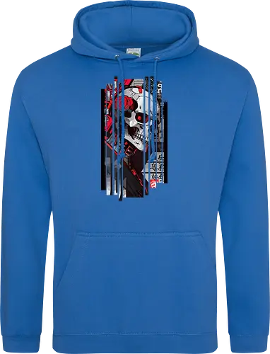 Cyborg-Schädel-Kanji