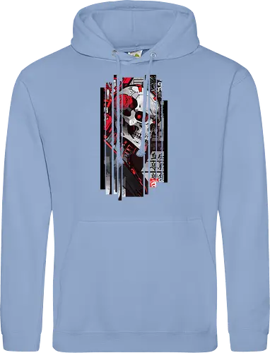Cyborg-Schädel-Kanji