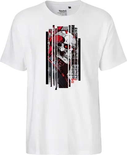 Cyborg-Schädel-Kanji