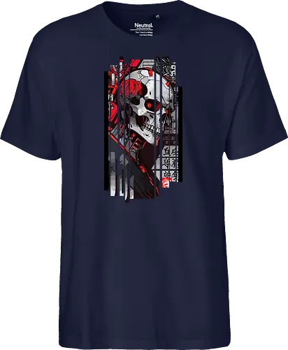 Cyborg-Schädel-Kanji