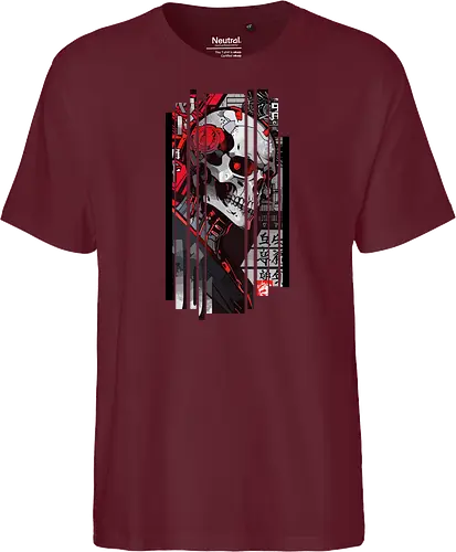 Cyborg-Schädel-Kanji