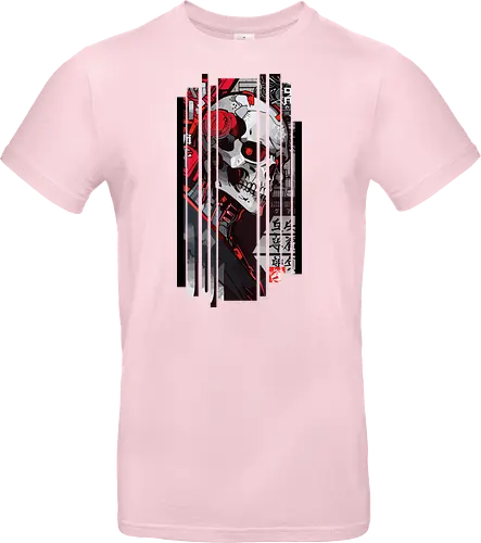 Cyborg-Schädel-Kanji