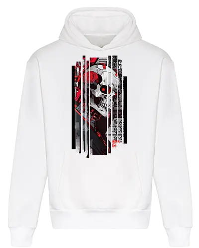 Cyborg-Schädel-Kanji