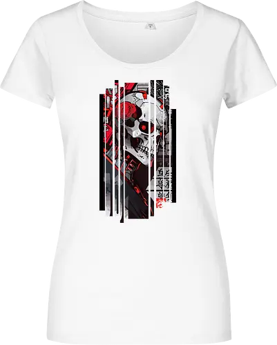Cyborg-Schädel-Kanji