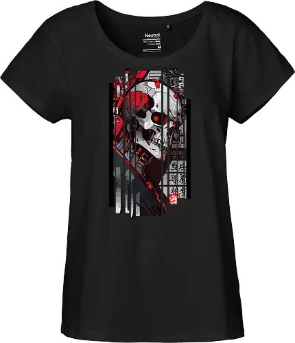 Cyborg-Schädel-Kanji