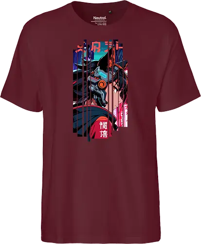 Cyberpunk-Kitsune-Mädchen