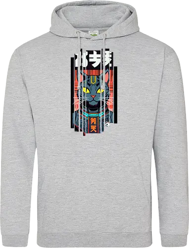 Futuristische Neonkatze