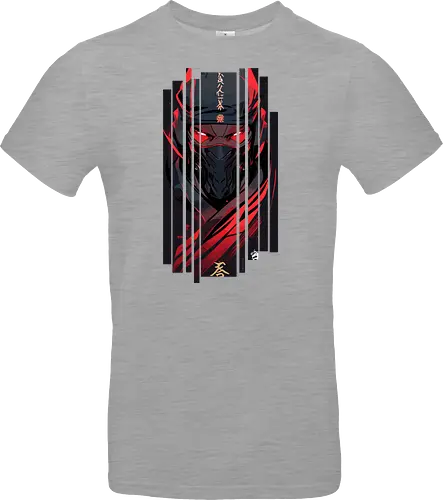 Dunkelroter Ninja