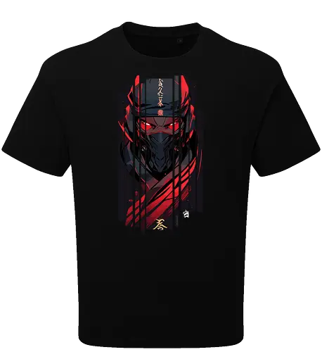 Dunkelroter Ninja