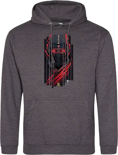 Dunkelroter Ninja