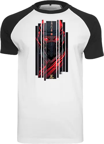 Dunkelroter Ninja
