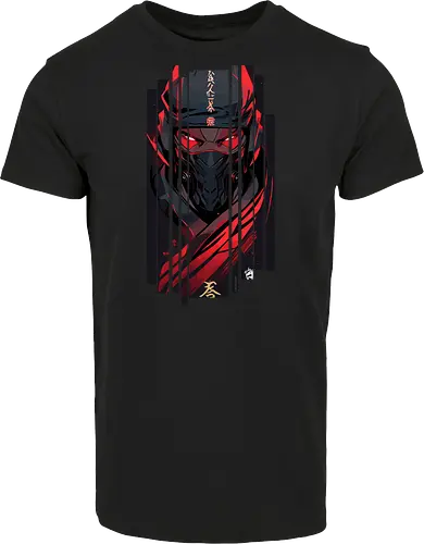 Dunkelroter Ninja