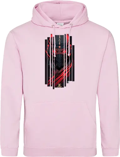Dunkelroter Ninja