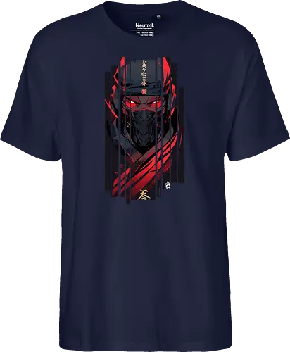 Dunkelroter Ninja