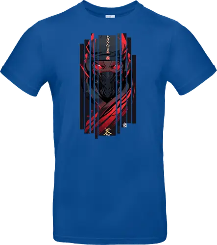 Dunkelroter Ninja