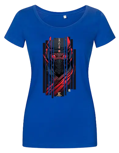 Dunkelroter Ninja