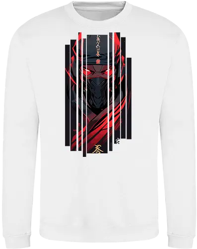 Dunkelroter Ninja
