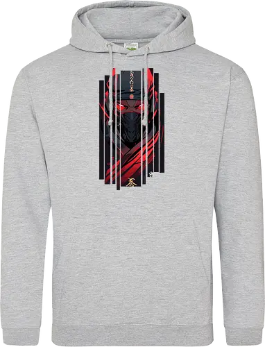 Dunkelroter Ninja