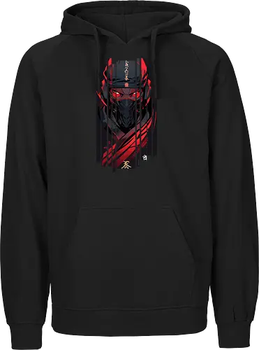 Dunkelroter Ninja