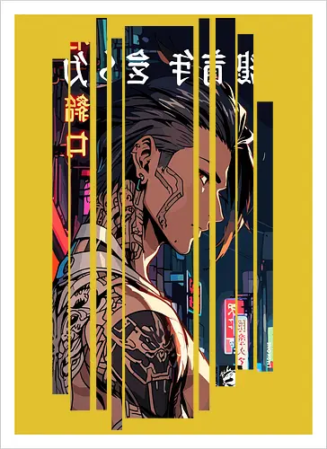 Cyberpunk Tattoo Japan
