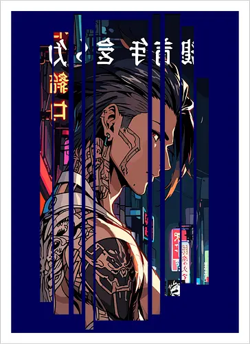 Cyberpunk Tattoo Japan