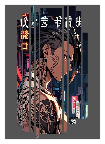 Cyberpunk Tattoo Japan