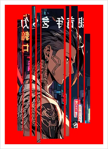 Cyberpunk Tattoo Japan