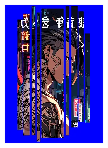 Cyberpunk Tattoo Japan