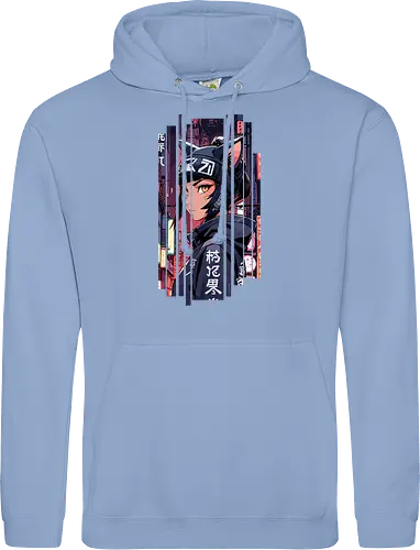 Cyborg-Mädchen-Katze