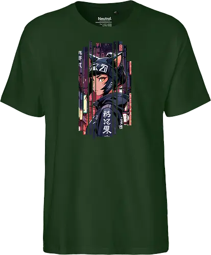 Cyborg-Mädchen-Katze