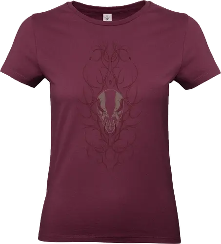 Hollow mask - anime, manga, bleach, ichigo, aizen, bankai, artwork, design, rukia, soulsociety - Standard T-Shirt (Frauen)