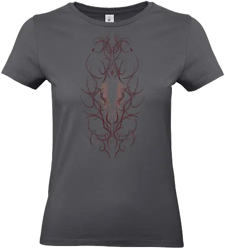 Hollow mask - anime, manga, bleach, ichigo, aizen, bankai, artwork, design, rukia, soulsociety - Standard T-Shirt (Frauen)