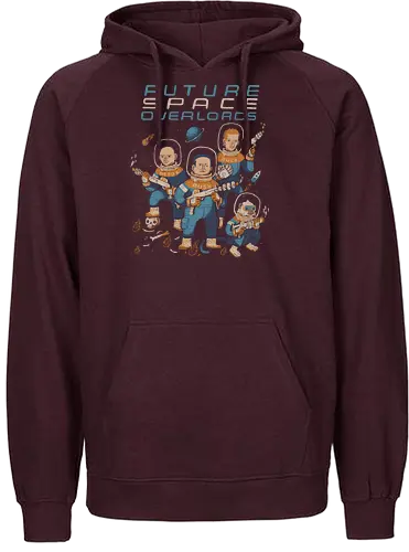 Future space overlords - Elon musk, jeff bezos, Mark zuckerberg, science fiction, meta, tesla, space x - Fairtrade Hoodie