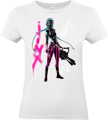 ArtCane - tv show, steam punk, Gaming, Jinxed, gaming, anime, television - Standard T-Shirt (Frauen)