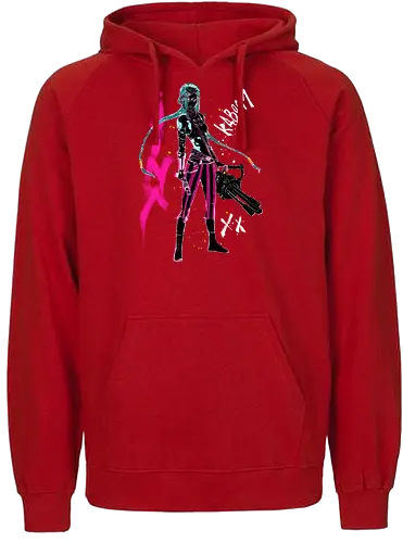 ArtCane - tv show, steam punk, Gaming, Jinxed, gaming, anime, television - Fairtrade Hoodie