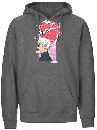 The honored one - anime, manga, gojo, sakuna, jjk, jujutsukaisen, artwork, design, toji - Fairtrade Hoodie
