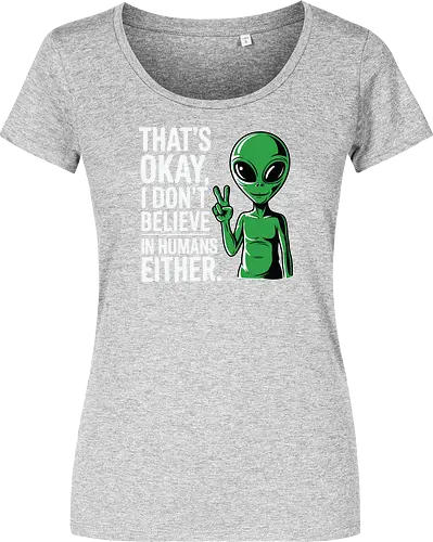 That's okay, I don't believe in humans either