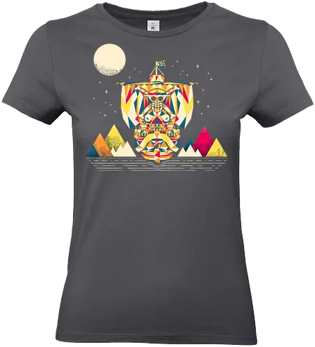 Merry Sailing - going merry, straw hats, pirates, Pirate - Standard T-Shirt (Frauen)