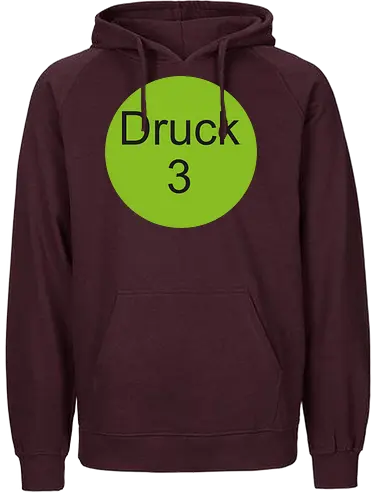 DTF-DTG-FLEX Gemische - Fairtrade Hoodie