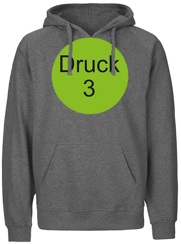 DTF-DTG-FLEX Gemische - Fairtrade Hoodie