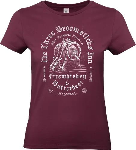 Vintage Grunge Beer and Whiskey - typography, streetwear, grunge, street style, urban, vintage beer, witch, drunk, drink, beer, whiskey, vintage design, retro, wizard, broomstick, magic - Standard T-Shirt (Frauen)